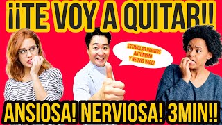 ¡Disminuye la ansiedad con respiración Solo 3 min calma la mente y el sistema nervioso autónomo [upl. by Dulci981]