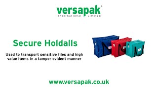 Versapak Secure Holdalls [upl. by Cooley]