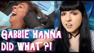 Piercer Reacts To Everytime Gabbie Hanna Gets Pierced [upl. by Bhatt]