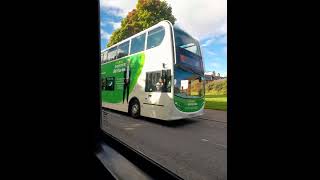 Xplore Dundee Enviro 400 8964 in Dundee on route 10 to Broughty Ferry [upl. by Narcho774]