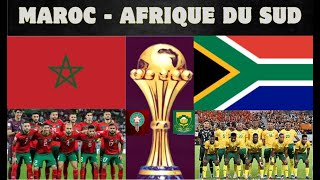 MAROC  AFRIQUE DU SUD 18EME DE FINAL  CAN 2024 LE MAROC DOIT PASSER LOBSTACLE SUD AFRICAINS [upl. by Ynohtnanhoj]