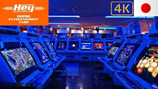 Hey Akihabara  Thousands of Arcade Games  4k virtual tour Tokyo JapanASMRJapan Trip [upl. by Lennej369]