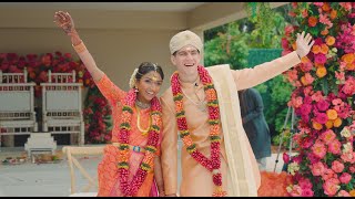 A Colorful Indian Fusion Wedding In The Heart Of Silicon Valley [upl. by Fatma]