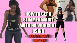 COMECLOWE How To Get A Slimmer Waist With No Workout Using Keyshia Kaoirs Waist Eraser [upl. by Myrle]