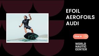 Aerofoils  Audi Performance Efoil board [upl. by Arodnap]