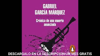 Crónica de una muerte anunciadaaudiolibroGabriel García Márquez [upl. by Nibur231]