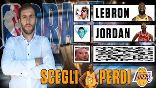 SCEGLI IL GIOCATORE PERDI LA SQUADRA NBA FANTADRAFT CHALLENGE con FuriaTortytrevor [upl. by Adehsor]