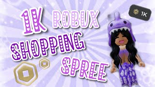 Robux shopping spree [upl. by Siravaj]