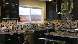 Espresso Painted Kitchen Cabinets [upl. by Kcyred557]