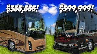 Newell Coach For 355555 vs Prevost Featherlite For 399999 [upl. by Clarey]