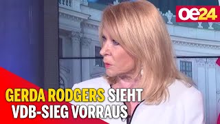 BPWahl Gerda Rodgers sieht VDBSieg vorraus [upl. by Modeerf]