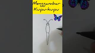 menggambar kupukupu [upl. by Senecal]