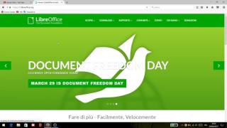 Pacchetto OFFICE GRATUITO  LibreOffice ITA GRATIS anche per Windows [upl. by Drogin]