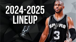 San Antonio Spurs 20242025 Updated Roster [upl. by Maritsa658]