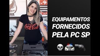 Equipamentos fornecidos pela Polícia Civil de SP [upl. by Ronni903]