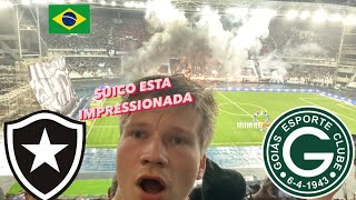 NÃO SE COMPARA com os Torcidas do Botafogo  Botafogo vs Goias [upl. by Acissej]