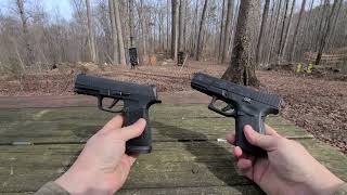 Glock 19 vs Sig 365 X Macro TacOps [upl. by Faso857]