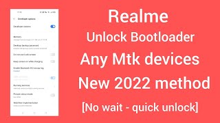 unlock realme phone without deep test apk 2025 [upl. by Sitoeht]