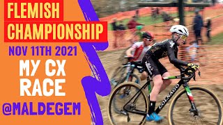 CYCLOCROSS RACE  MALDEGEM BELGIUM  GoPro LAP  FLEMISH CHAMPIONSHIP [upl. by Attolrac]