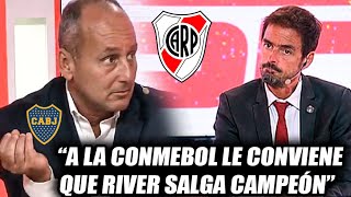 😱Martin Costa insinúa que la conmebol va a ayudar a River a ganar la Libertadores  info de River [upl. by Keare]