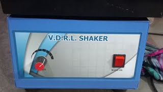 VDRLSHAKER allinone Scientific instruments machin scientific shorts medical machine [upl. by Portwine]