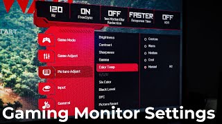 Gaming Monitor Settings [upl. by Hazelton488]