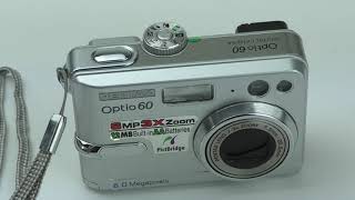 PENTAX DIGITAL CAMERA OPTIO 60 [upl. by Thorne]