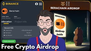 Berachain Airdrop Claim  binance web3 wallet airdrop  berachain airdrop  free airdrop [upl. by Reppiks]