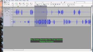 How to use Audacity for transcription [upl. by Olympium]