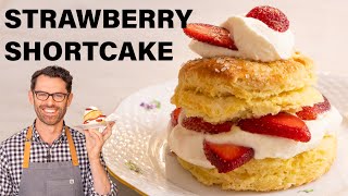 Amazing Strawberry Shortcake Recipe [upl. by Tristam209]