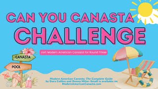 Round 3 Modern American Canasta  Can You Canasta Interactive Questions Game  Round Three [upl. by Aenad]