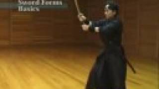 Japanese sword action Samurai exercise quotTSURUGIquot [upl. by Ayel285]