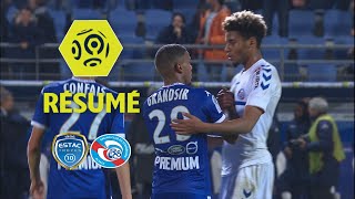 ESTAC Troyes  RC Strasbourg Alsace 30  Résumé  ESTAC  RCSA  201718 [upl. by Adnoloy]