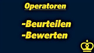 Die Operatoren BEWERTEN und BEURTEILEN erklärt SachurteilWerturteil  Geschichte Abitur 2023 [upl. by Karlee]