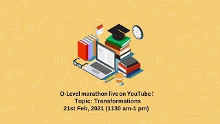 ZAINEMATICS O LEVELS TRANSFORMATION WITH EXAM QUESTION VARIATIONS [upl. by Oninotna]