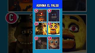 Adivina El Personaje de Five Nights at Freddys La Película Falso shorts [upl. by Ivy]