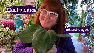 HAUL PLANTES🌿JARDILAND Artigues 🌿 Jagrandis mes collections  HOYAS et EPIPHYLLUM [upl. by Aura]