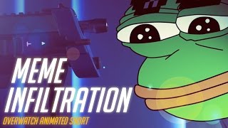 Overwatch Animated Short  Meme Infiltration [upl. by Oivatco]