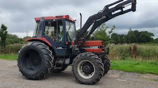 case 885xl tractor Ellwoodfarmmachinerycouk [upl. by Annovaj]