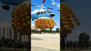 Helicopters transporting ingots are here Tianyi terminal Maimang 30 is born for AI [upl. by Elbam]