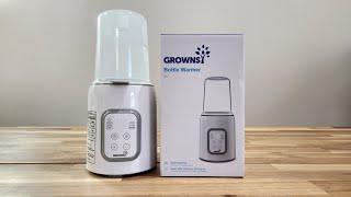 GROWNSY 6 in 1 DOUBLE BABY BOTTLE WARMER amp STERILIZER Review amp Tutorial [upl. by Leelaj]