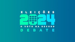 Debate com candidatos à Prefeitura de São Paulo DebateNaRECORD [upl. by Enalahs741]