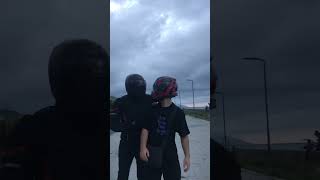 Dokunma 😇😂 SR 450 motorcycle cfmoto sr250 sr450 tiktok trending viralvideo keşfet freefire [upl. by Elena]