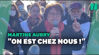 Martine Aubry interpelle Éric Zemmour avant son meeting à Lille [upl. by Aianat296]