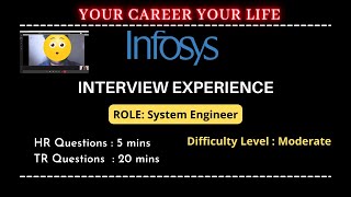 Infosys System Engineer Role Interview Questions Infosysinterview systemengineerinfosys Infosys [upl. by Neyuh]