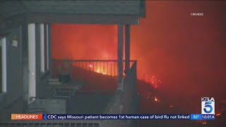 Evacuation orders issued as Line Fire continues to burn in Riverside County [upl. by Cathey]