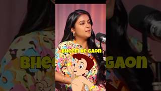 Chota Bheem 👀 Amitabh Bachchan Voices Over  Sonal Kaushal Podcasthindi short shorts shortfeed [upl. by Casi902]