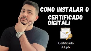 Como exportar o certificado digital para outro computador [upl. by Eillek]