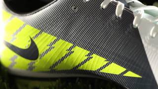 Nike Mercurial Vapor Superfly III WhiteBlackYellowmp4 [upl. by Annmaria]