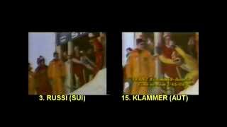 DOWNHILL COMPARE 1976 Russi vs Klammer [upl. by Nyleak]